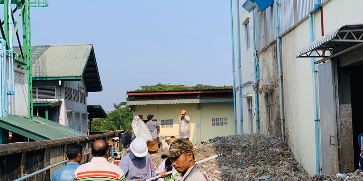 United Paper Waste Control Ground Tank